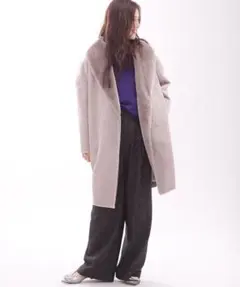 限定！新品タグ付き！ナノユニバース★ムートンコート　フェイクファー