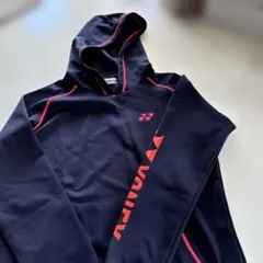 YONEX ヨネックス フーディー パーカー ネイビー Mのサムネイル