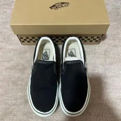 vans スリッポン　黒 22センチ