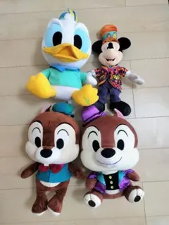 【6/16まで】ディズニー ぬいぐるみ 4点セット