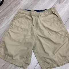 ベージュ ハーフパンツ