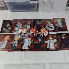 【TWISTED WONDERLAND】ハーツラビュル寮カードセット＆ストラップ