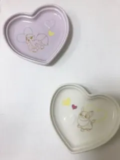 ポケモン　一番くじ　スタッキングハートプレート　ガラルポニータ&ワンパチ　小皿