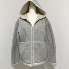ユニクロ オールドユニクロ ボアフリース リバーシブル パーカー M