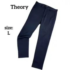 セオリー Theory メンズ スラックス ストレート 黒 ストレッチ シンプル