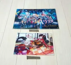 ホロライブ　いろはにほへっとあやふぶみ　アクリルプレート　2つセット