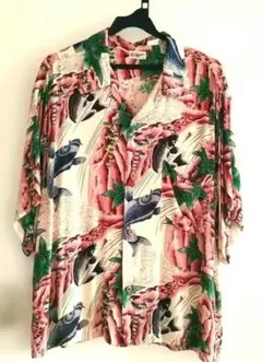 サンサーフ フラガール 長袖シャツ アロハシャツ サイズS - メルカリ