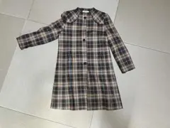 HANAE MORI VIVID チェック ウールコート