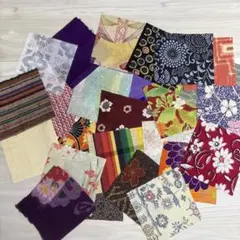 古布458 着物地ハギレ25枚