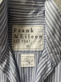 ★美品★フランク&アイリーン　バリー　ストライプ　長袖シャツ
