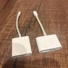 Apple Lightning - カードリーダー&Digital AVアダプタ