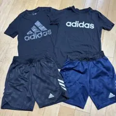 adidas Tシャツとショートパンツ4点セット