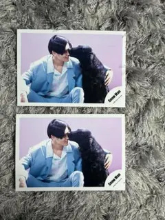 目黒蓮　KISSIN’ MY LIPS 2020 公式写真　犬