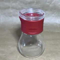 HARIO(ハリオ)密閉醤油差し 100ml レッド(中古品)のサムネイル