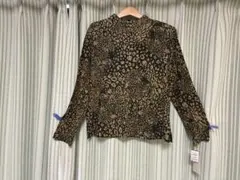 【未使用】レディース 豹柄 カットソー 長袖