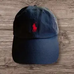 ポロラルフローレン ブラック 6panel cap cityboy 59cm