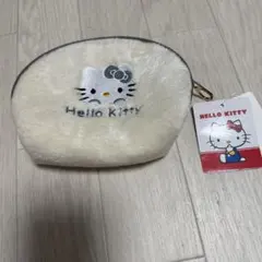Hello Kitty ハローキティ ポーチ ボア素材