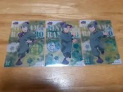 忍たま乱太郎　クリアカード　コレクション　6年　立花仙蔵　潮江文次郎　食満留三郎