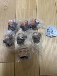 たかはたまさお 木彫り風 FIGURE COLLECTION 熊 7点　セット