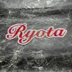 デコうちわ　デコ文字　デコストーン　うちわ　【 Ryota 】