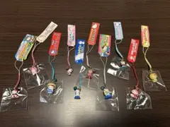 ⑥ご当地 ハローキティ ストラップ 根付け 10個まとめて