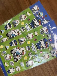 ハローキティ×POLICE 警察限定シール 2枚セット