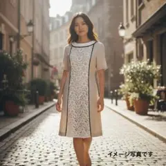 M’S GRACY エムズグレイシー 花柄 レース ワンピース S 半袖