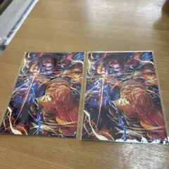 鬼滅の刃　入場特典　イラストボード　2枚セット