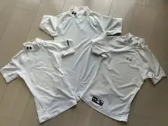 アンダーシャツ 3枚セット ハイネック ホワイト　ジュニア