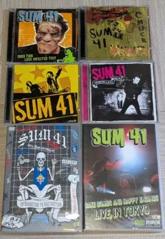 SUM 41 CD 4枚セット 日本盤限定仕様 CD+DVD