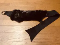 GOA ゴア　ラビットファー×スエードベルト　うさぎファー