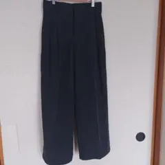 未使用GU☆タックワイドチェックパンツ