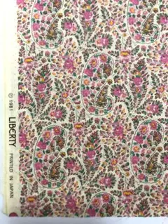 リバティ　タナローン 1981 生地幅×42㎝