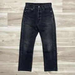 90s Levi's 501 ブラック デニム パンツ USA製 ヒゲのサムネイル