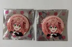 【2個セット】ホロライブ スシロー さくらみこ コラボ 缶バッジ　店員さん