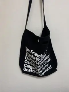 American Apparel ブラック トートバッグ