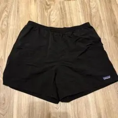ら*ら様 patagonia パタゴニア　バギーズショーツ　ブラック　5インチ