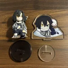 鬼滅の刃 伊黒小芭内 ミニフィギュア、アクリルスタンド