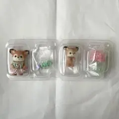 【未開封】 シルバニアファミリー 赤ちゃんコレクション 妖精 お花畑 シカ