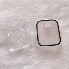 Apple Watch ケース 45mm アップルウォッチ カバー クリア