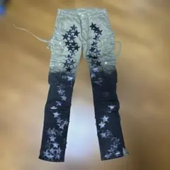 mnml 星柄刺繍 パンツ サイズ32 - メルカリ