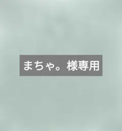 まちゃ。様専用