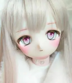 ボークス ドルフィードリーム DDH01 ドールヘッド 点描デカール使用 ボークス ドルフィードリーム DDH01 ドールヘッド 点描デカール使用
