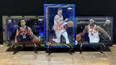 Topps Chrome NBAカード シリアル3枚セット
