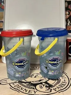 135.東京ディズニーランド ドリームライツ ポップコーンバケット2個セット