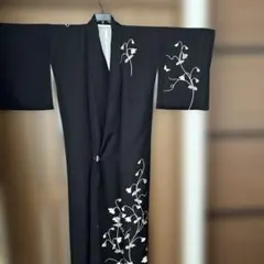 SEIKO MATUDA 黒 花柄 松田聖子　スイートピー