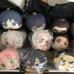 鬼滅の刃　もちころり　柱　にぎにぎ　マスコット2 新品　おまんじゅう