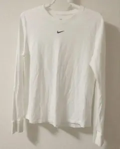 ナイキ The Nike Tee L 白 長袖 レディース