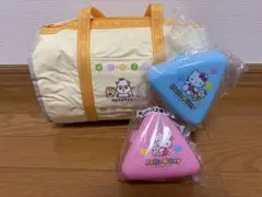 コロコロクリリン簡易クーラーバッグ&ハローキティおにぎりケース セットサンリオ