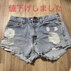 デニムショーパン　Levi's レギュラーフィット